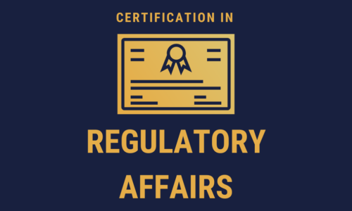 Certification in Regulatory Affairs